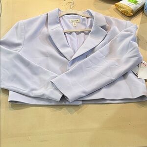 Open Edit Women's Lavender Blazer